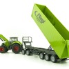 Siku 1949 - Claas Axion 950 Tractor with Frontloader,Dolly and Fliegl Tipping Trailer -Scale 1:50