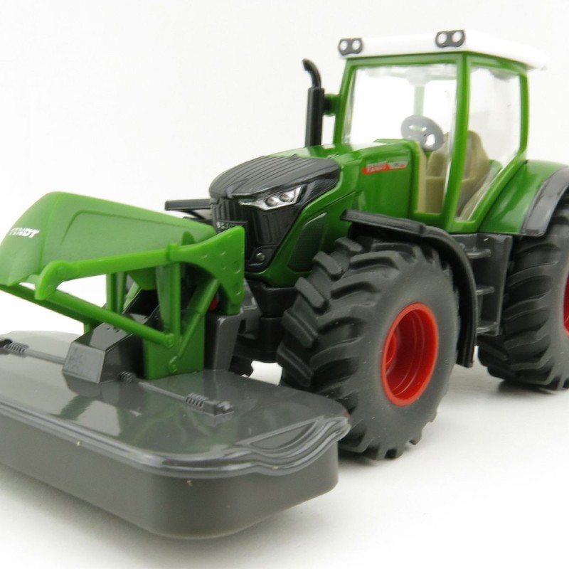Siku 2000 - Fendt 942 Vario Tractor with Front Mower - Scale 1:50