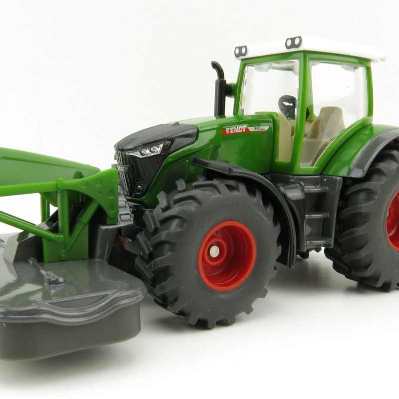 Siku 2000 - Fendt 942 Vario Tractor with Front Mower - Scale 1:50