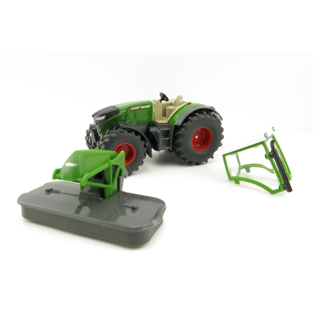 Siku 2000 - Fendt 942 Vario Tractor with Front Mower - Scale 1:50