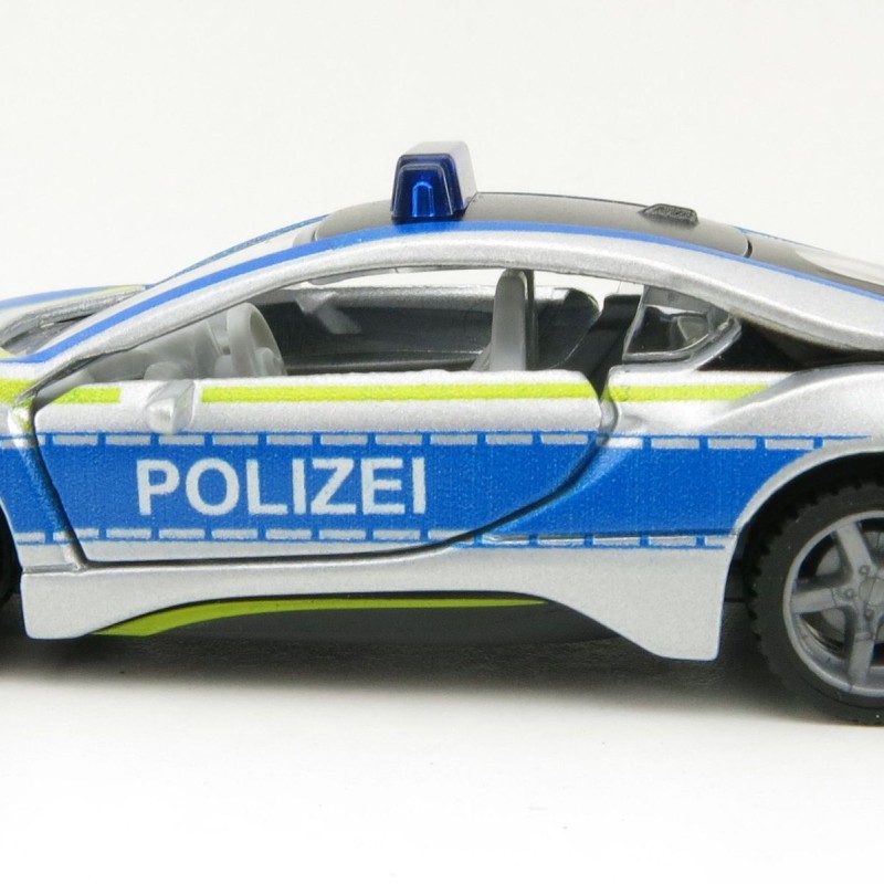 Siku 2303 BMW i8 Police Car - 1:50 Scale