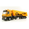 Siku 3537 - Mercedes Benz Actros Transporter with Fleigl Tipping Dump Trailer - Scale 1:50