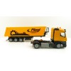 Siku 3537 - Mercedes Benz Actros Transporter with Fleigl Tipping Dump Trailer - Scale 1:50