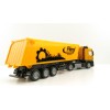 Siku 3537 - Mercedes Benz Actros Transporter with Fleigl Tipping Dump Trailer - Scale 1:50