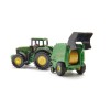 Siku 1665 - John Deere 7530 Tractor with 990 Baler Trailer - Scale 1:72