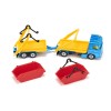 Siku 1695 - Volvo FX Skip Bin Truck with Skip Bin Trailer