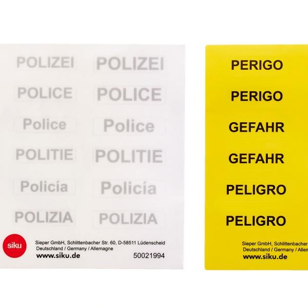 Siku 2302 - Mercedes-Benz E-Class All Terrain 4x4 Police - 1:50 Scale