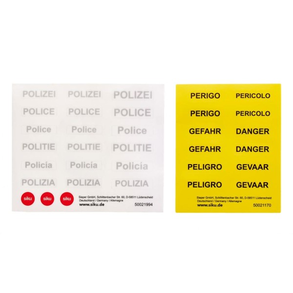 Siku 2302 - Mercedes-Benz E-Class All Terrain 4x4 Police - 1:50 Scale