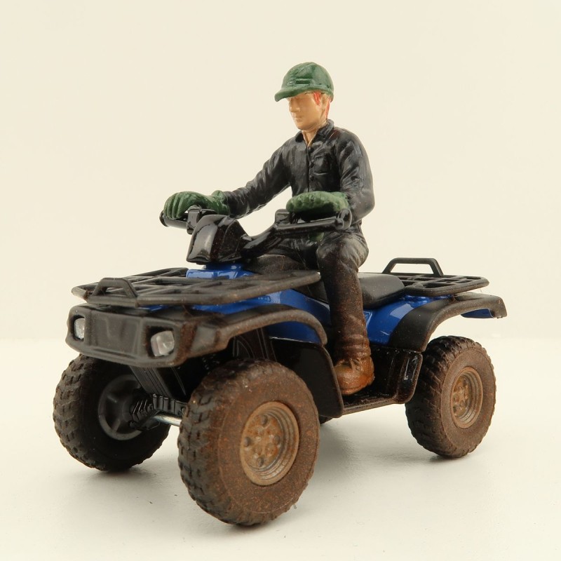 Siku 3054 - Massey Ferguson SGTV Quad Bike with Driver - 1:32 Scale 