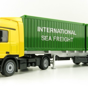 Siku 3921 Mercedes Benz Actros Truck with Container trailer - Scale 1:50