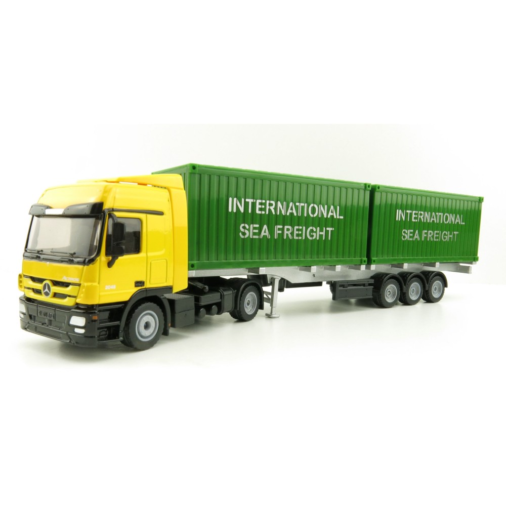 Siku 3921 Mercedes Benz Actros Truck with Container trailer - Scale 1:50