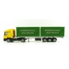 Siku 3921 Mercedes Benz Actros Truck with Container trailer - Scale 1:50