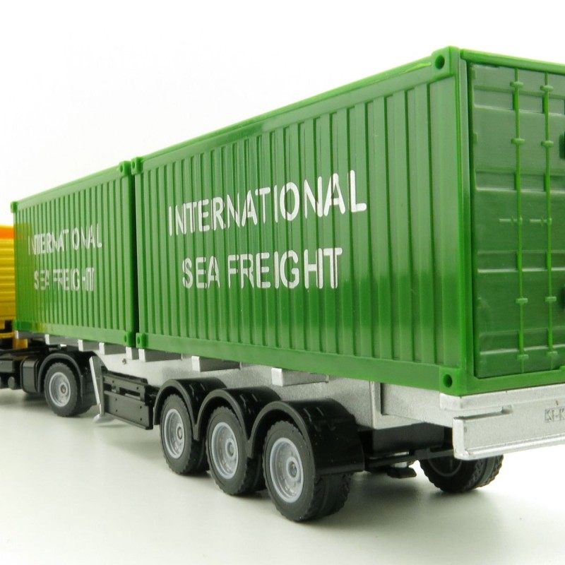 Siku 3921 Mercedes Benz Actros Truck with Container trailer - Scale 1:50