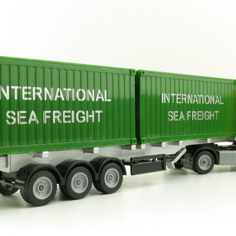 Siku 3921 Mercedes Benz Actros Truck with Container trailer - Scale 1:50