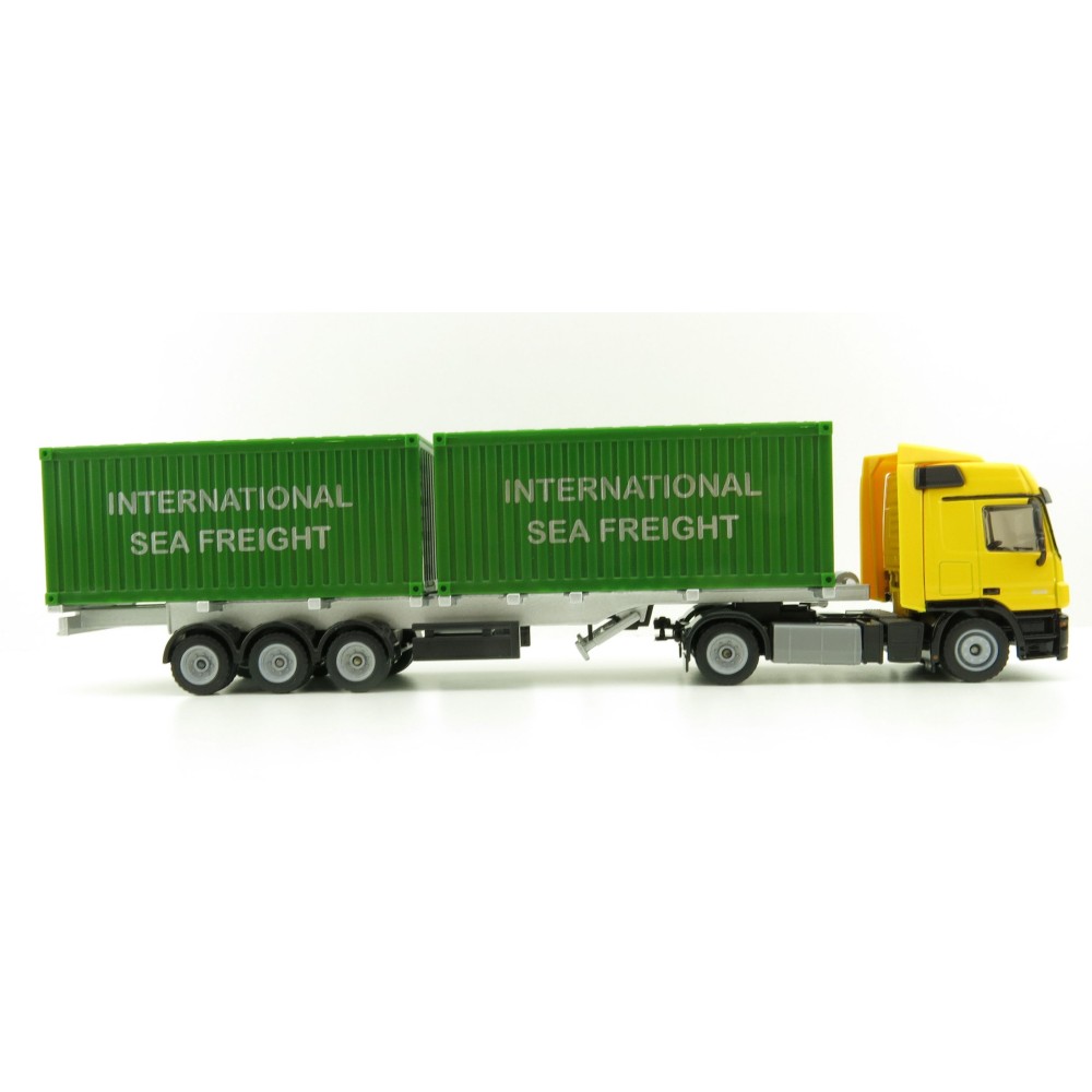 Siku 3921 Mercedes Benz Actros Truck with Container trailer - Scale 1:50