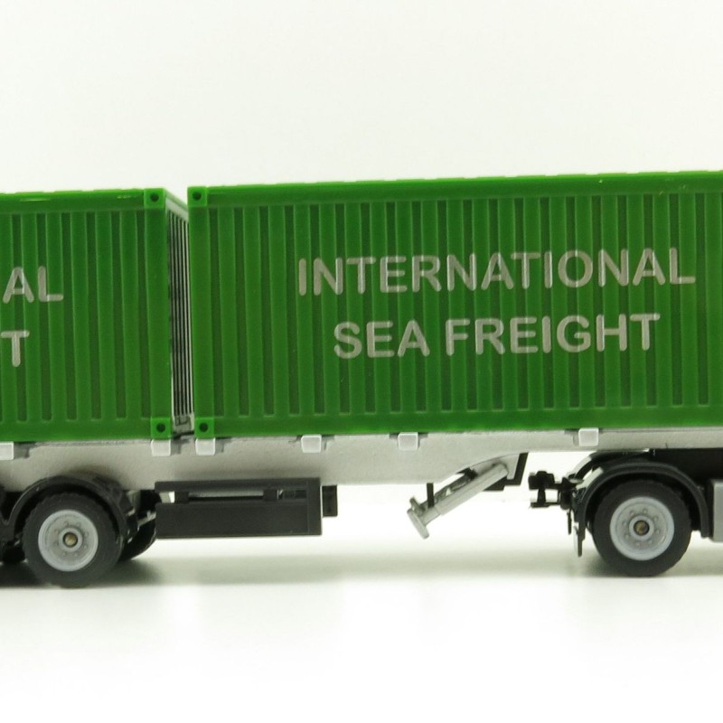 Siku 3921 Mercedes Benz Actros Truck with Container trailer - Scale 1:50