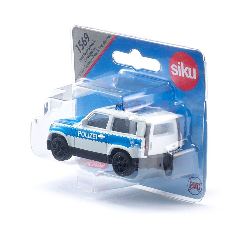Siku 1569 - Land Rover Defender Federal Police Germany