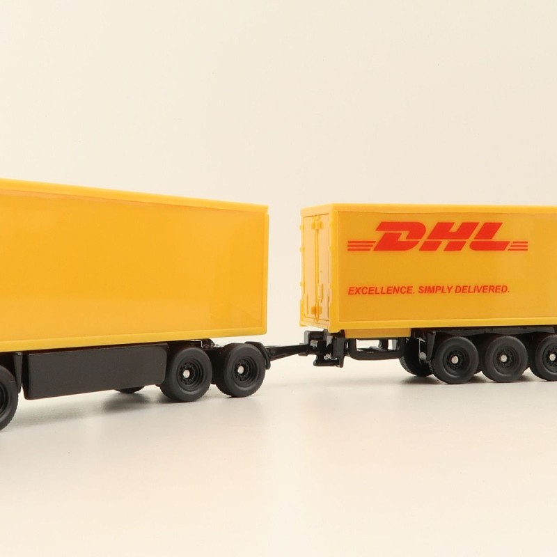 Siku 1806 - Freightliner Road Train DHL Version New Diecast - Scale 1:87