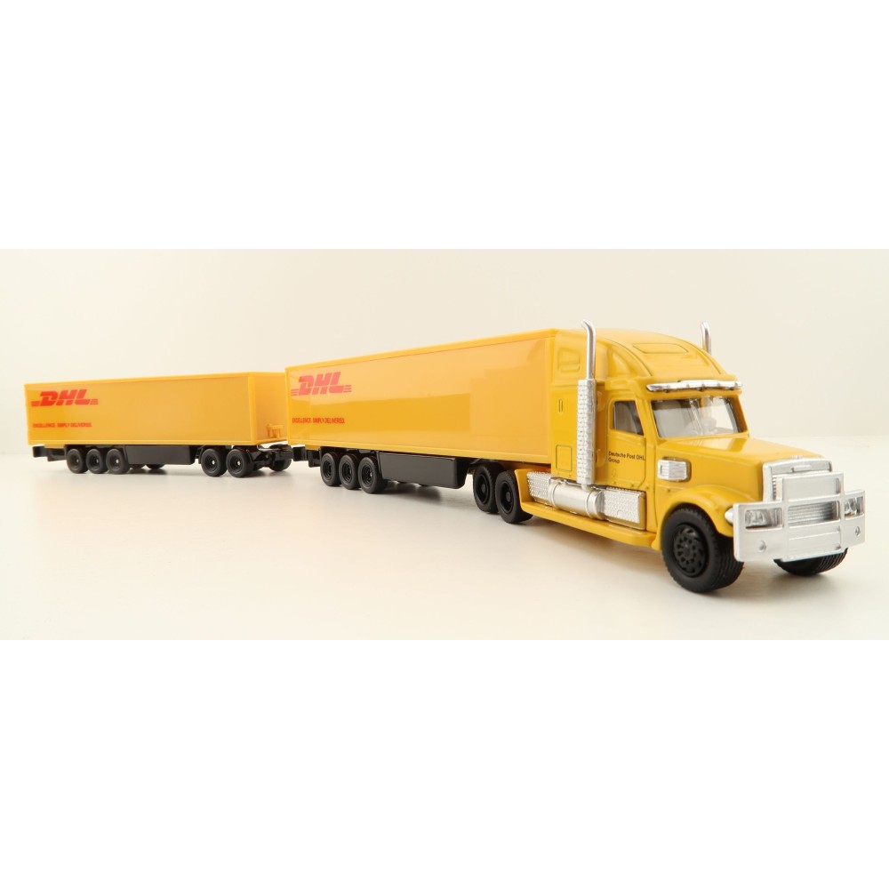 Siku 1806 - Freightliner Road Train DHL Version New Diecast - Scale 1:87