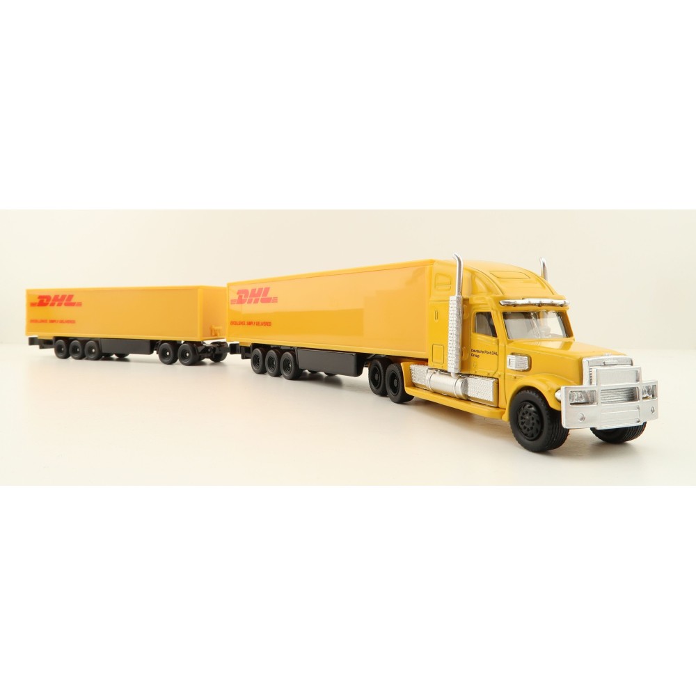Siku 1806 - Freightliner Road Train DHL Version New Diecast - Scale 1:87