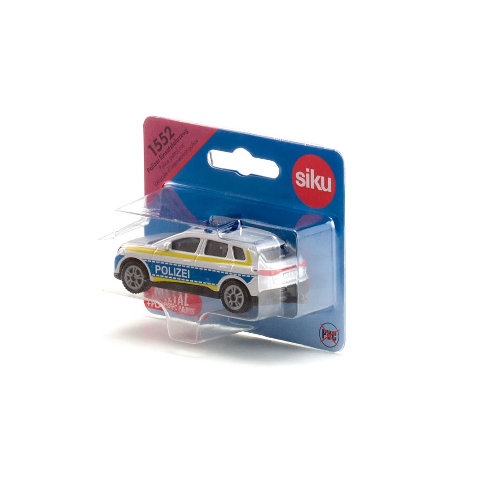Siku 1552 - Audi Q4 Police Emergency Vehicle 