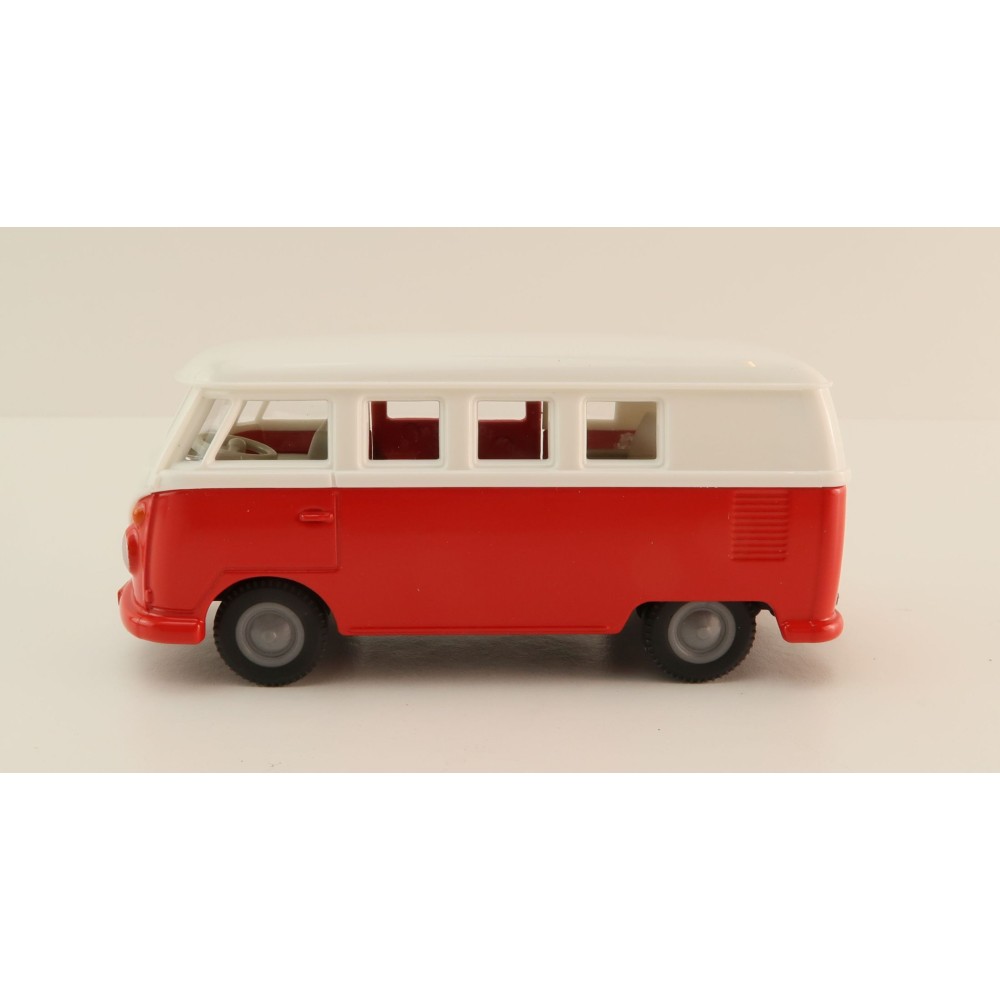 Siku 2361 - Volkswagen VW T1 Transporter Bus White Red - Scale 1:50