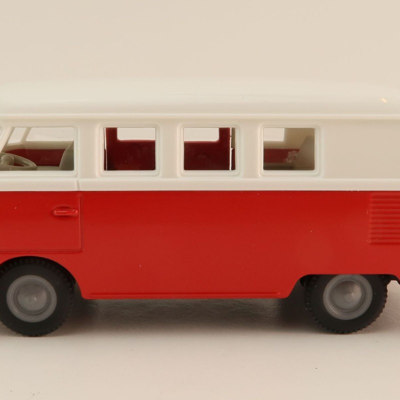 Siku 2361 - Volkswagen VW T1 Transporter Bus White Red - Scale 1:50