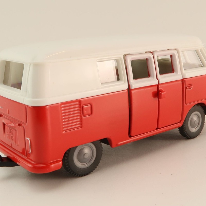 Siku 2361 - Volkswagen VW T1 Transporter Bus White Red - Scale 1:50