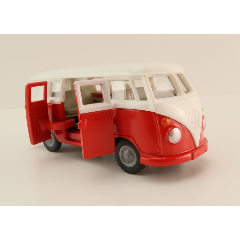 Siku 2361 - Volkswagen VW T1 Transporter Bus White Red - Scale 1:50