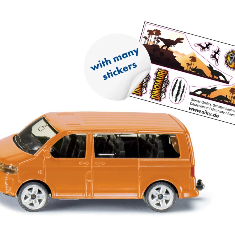 Siku 1070 - VW T5 Multivan With Dino Stickers