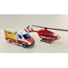 Siku 1748 - Mercedes-Benz Ambulance & Helicopter