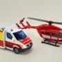 Siku 1748 - Mercedes-Benz Ambulance & Helicopter