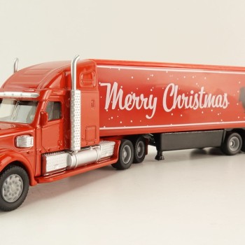 Siku 1788 - Freightliner 6x4 Truck with Box Trailer - Christmas Truck - Scale 1:87 New 2025