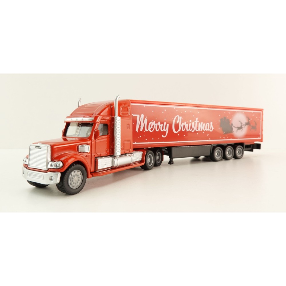 Siku 1788 - Freightliner 6x4 Truck with Box Trailer - Christmas Truck - Scale 1:87 New 2025