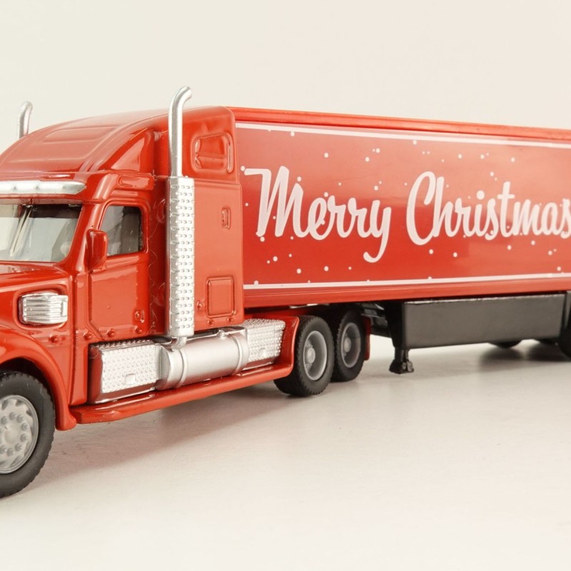 Siku 1788 - Freightliner 6x4 Truck with Box Trailer - Christmas Truck - Scale 1:87 New 2025