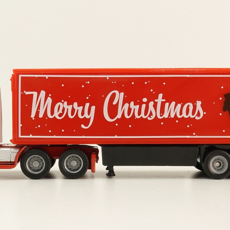Siku 1788 - Freightliner 6x4 Truck with Box Trailer - Christmas Truck - Scale 1:87 New 2025