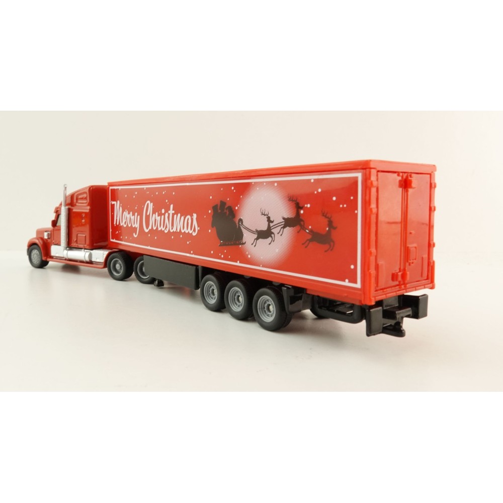 Siku 1788 - Freightliner 6x4 Truck with Box Trailer - Christmas Truck - Scale 1:87 New 2025