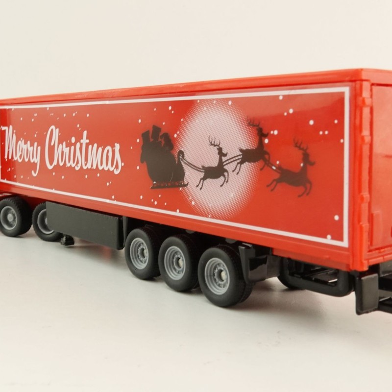Siku 1788 - Freightliner 6x4 Truck with Box Trailer - Christmas Truck - Scale 1:87 New 2025