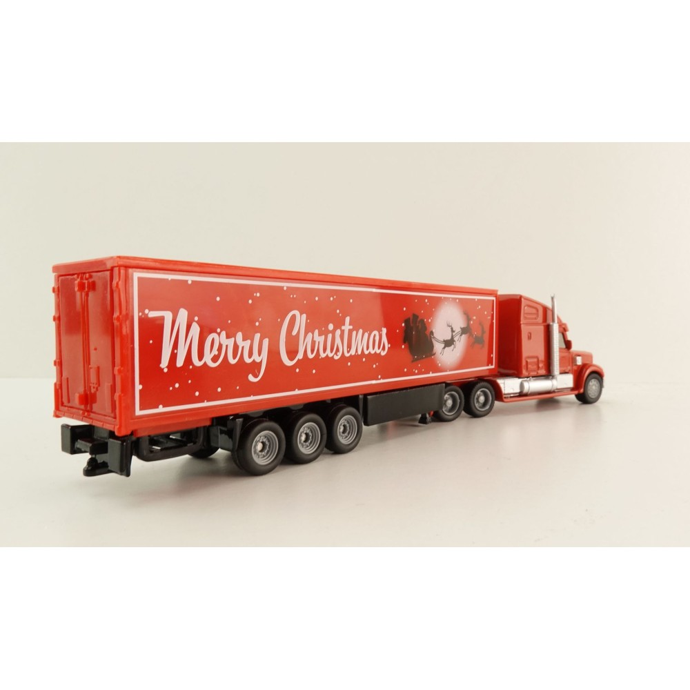 Siku 1788 - Freightliner 6x4 Truck with Box Trailer - Christmas Truck - Scale 1:87 New 2025