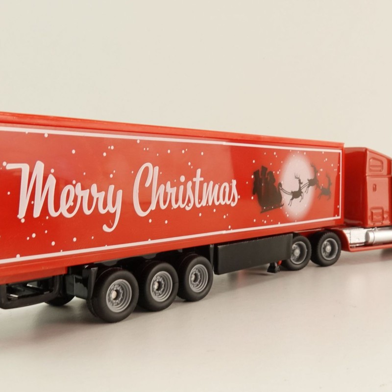 Siku 1788 - Freightliner 6x4 Truck with Box Trailer - Christmas Truck - Scale 1:87 New 2025