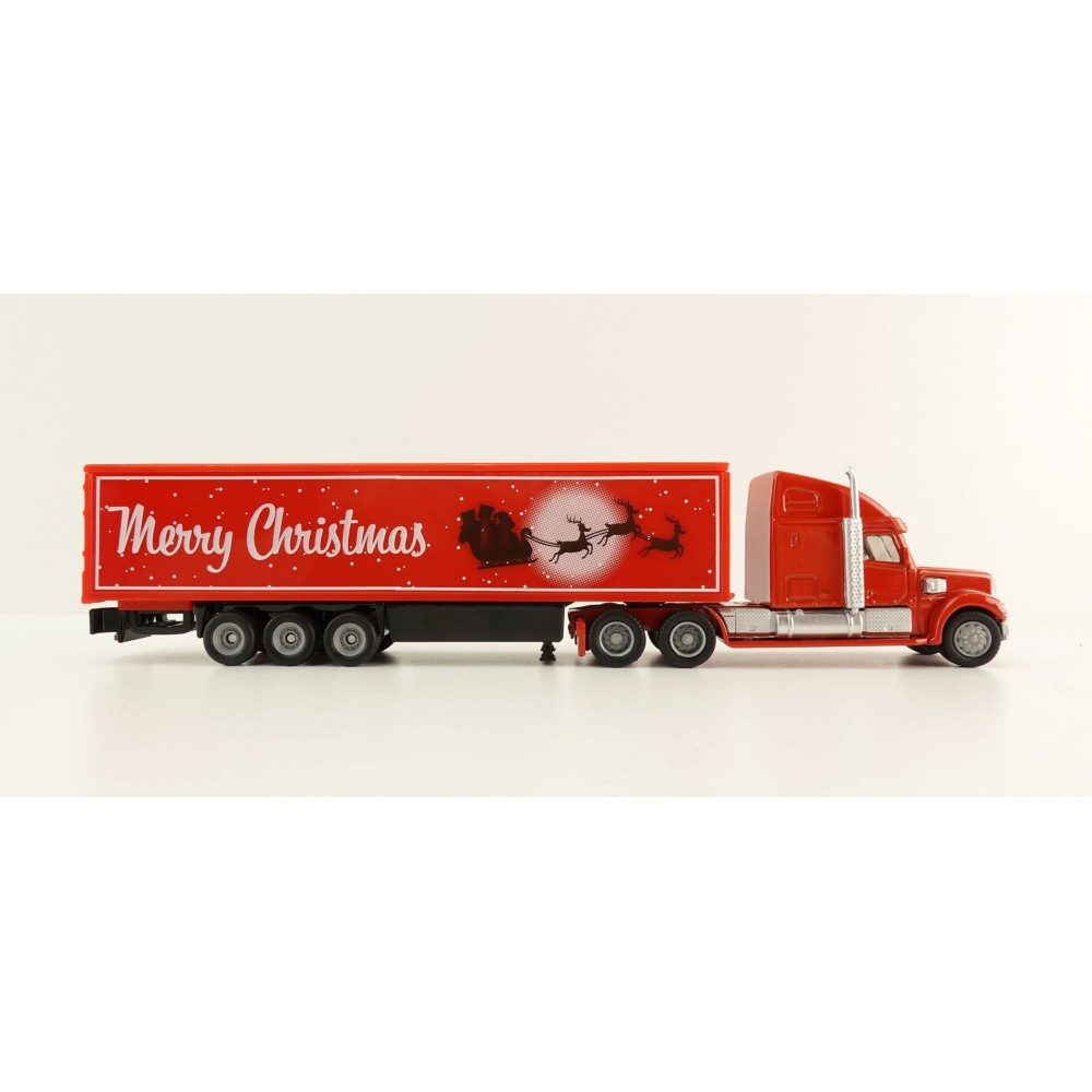 Siku 1788 - Freightliner 6x4 Truck with Box Trailer - Christmas Truck - Scale 1:87 New 2025