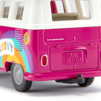 Siku 2354 - Volkswagen VW T1 Samba Panel Van Flower Power - Scale 1:50 New 2025