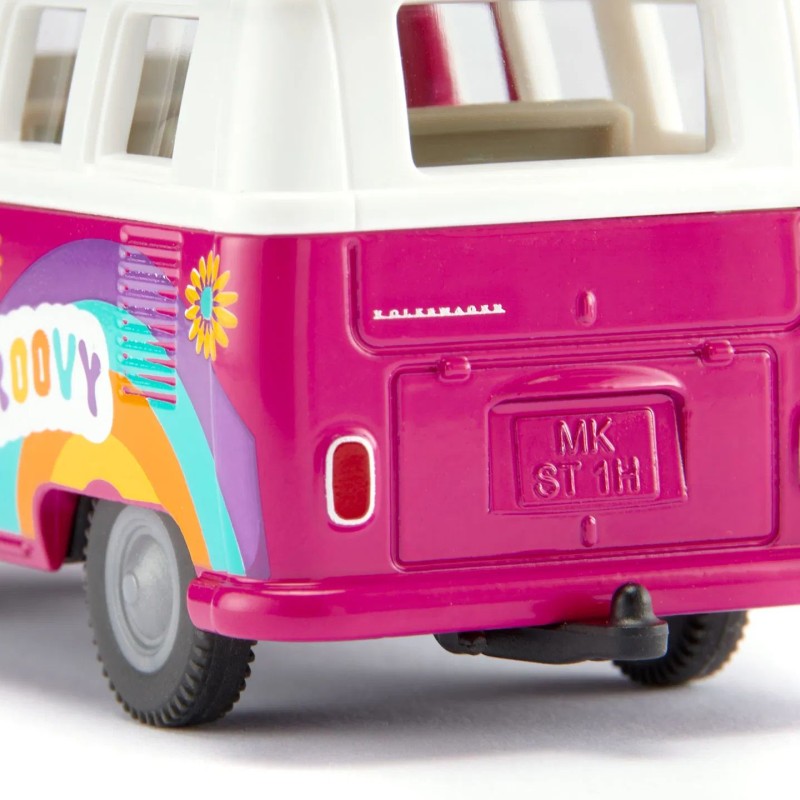 Siku 2354 - Volkswagen VW T1 Samba Panel Van Flower Power - Scale 1:50 New 2025