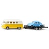 Siku 2567 - Volkswagen VW T1 Panel Van with Trailer & VW Beetle - Scale 1:50 New 2025