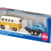 Siku 2567 - Volkswagen VW T1 Panel Van with Trailer & VW Beetle - Scale 1:50 New 2025