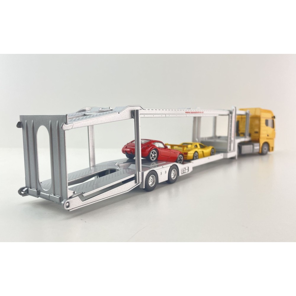 Siku 3944 - MAN TGX Truck 4x2 with Kaessbohrer Car Transporter Trailer New 2025 - 1:50 Scale