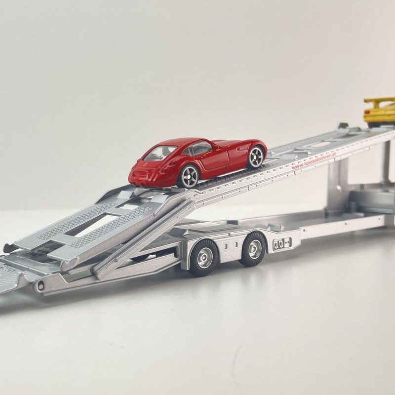 Siku 3944 - MAN TGX Truck 4x2 with Kaessbohrer Car Transporter Trailer New 2025 - 1:50 Scale
