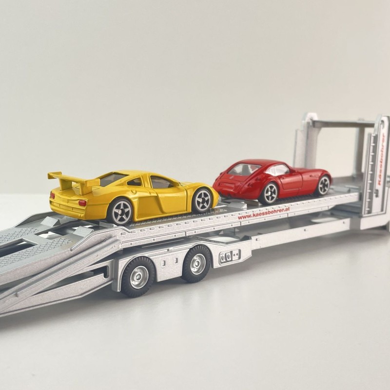 Siku 3944 - MAN TGX Truck 4x2 with Kaessbohrer Car Transporter Trailer New 2025 - 1:50 Scale