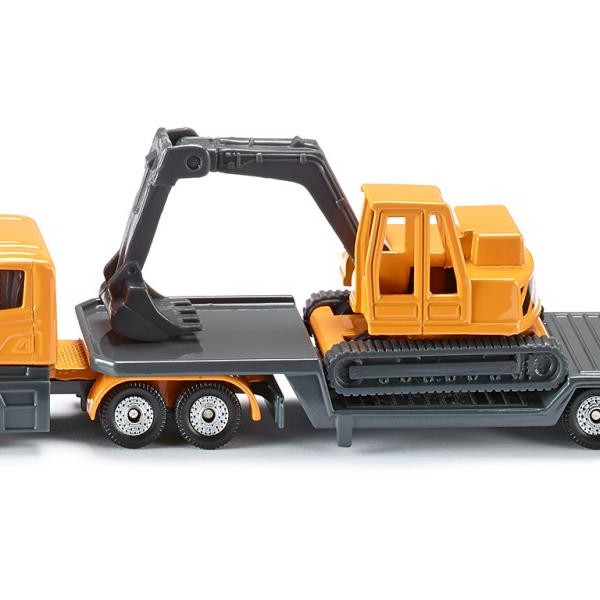 Siku 1611 - Scania Low Loader with Excavator