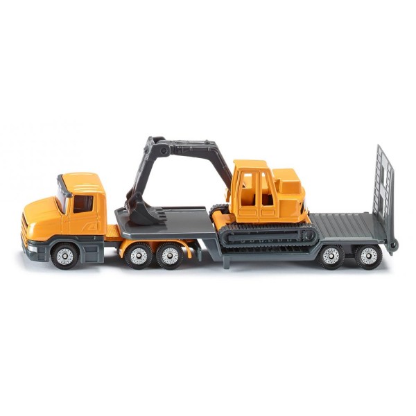 Siku 1611 - Scania Low Loader with Excavator